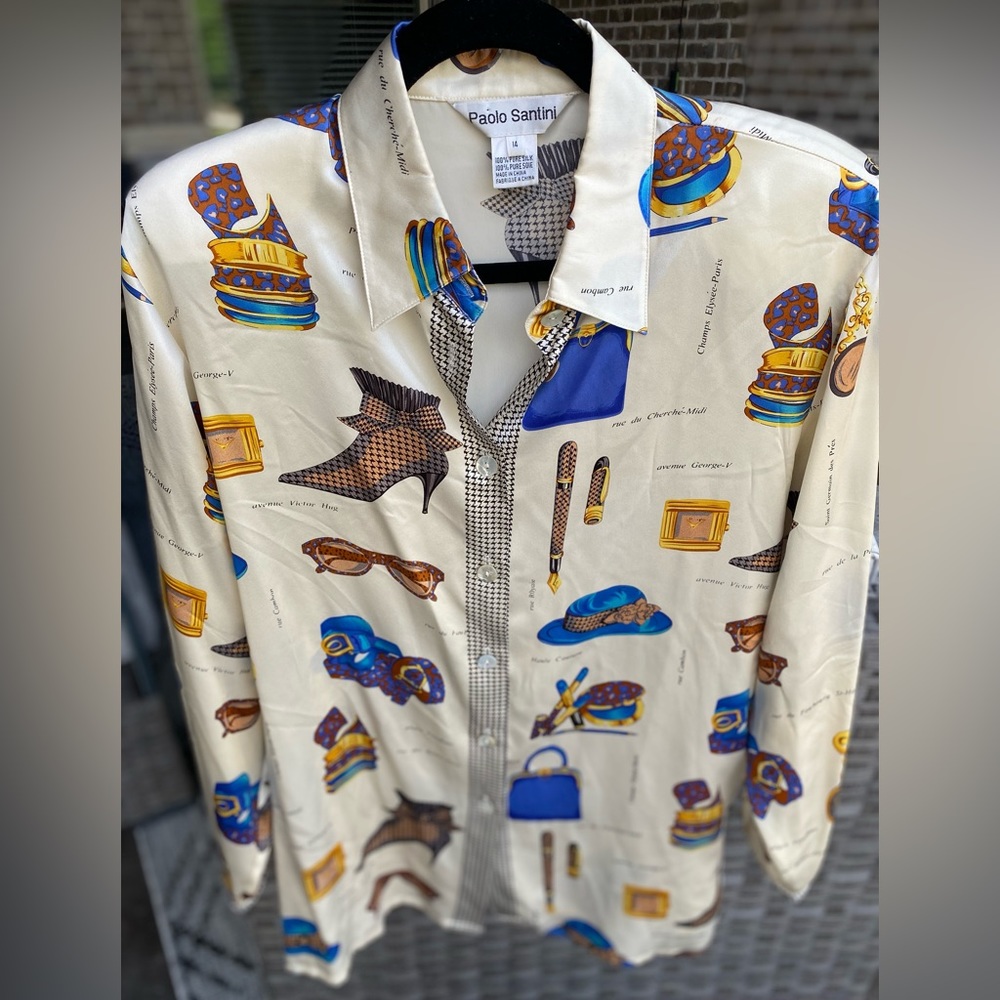 Paolo Santini 100% Pure Silk Shirt (14)